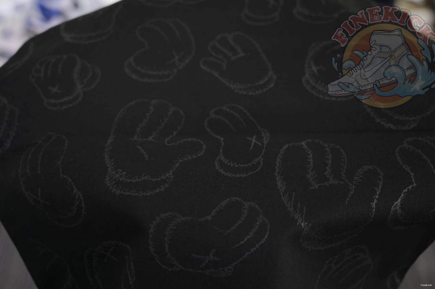 black kaws Jordan Air 4 Jordan 0217